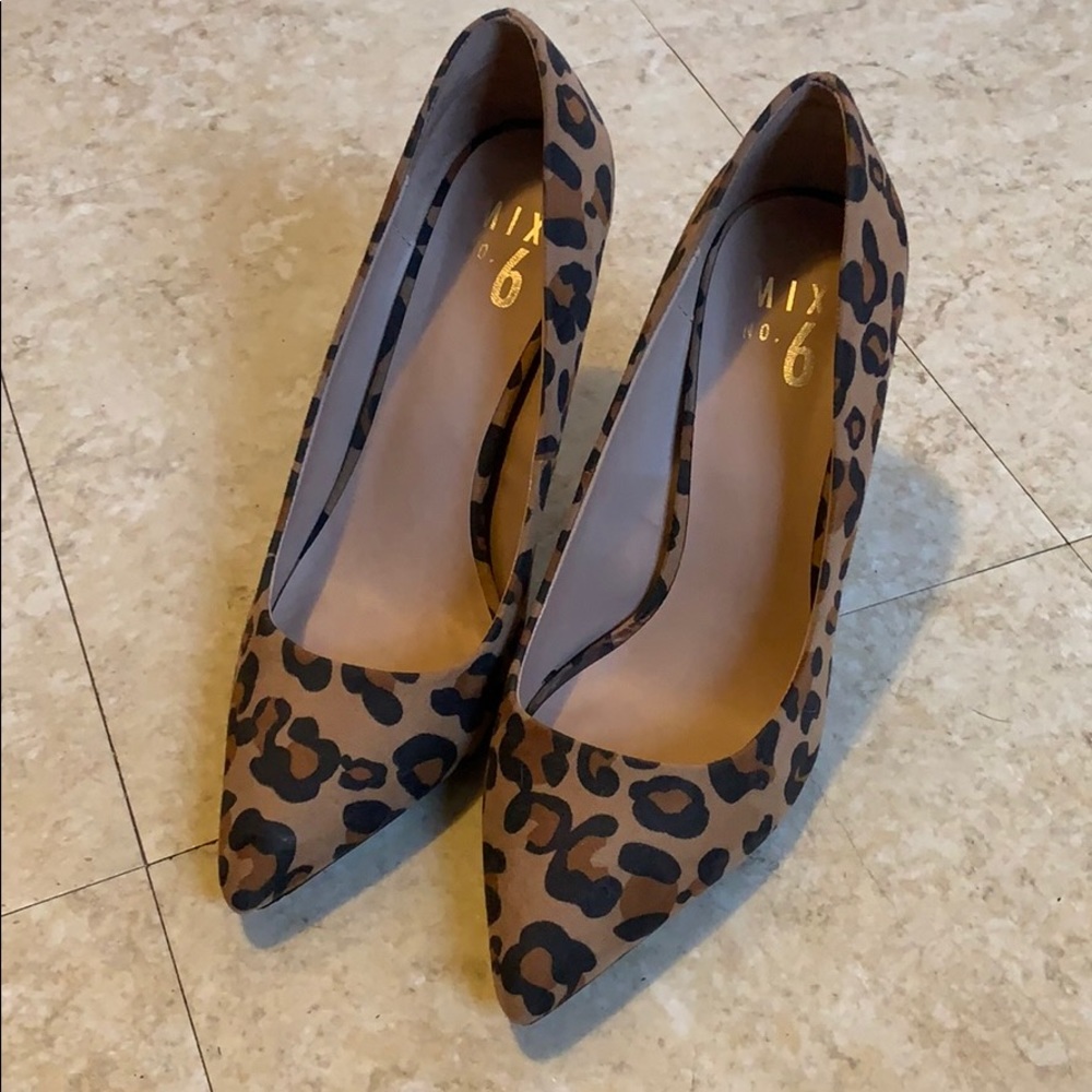 Mix No. 6 Leopard Print Heels